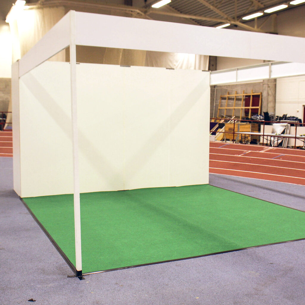 Monter 4x4 meter "Halvö" med ramp